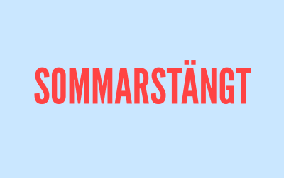 sommarstängt